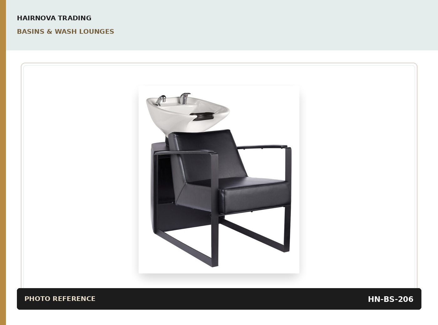 Wash Station — Dark Frame catalogue product image