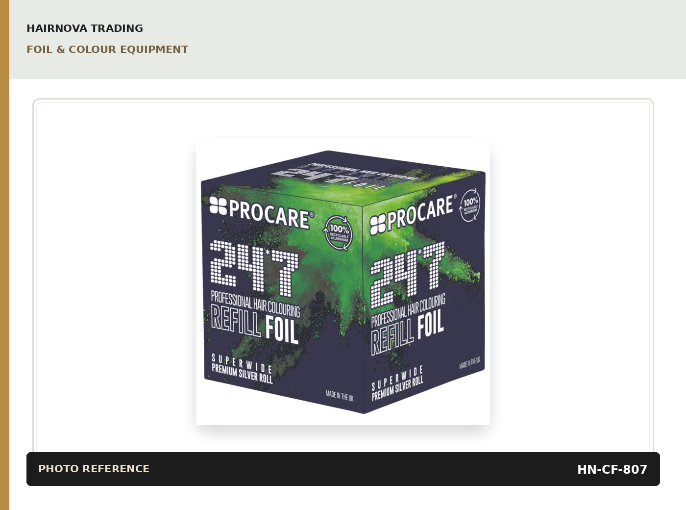 Countertop Foil Dispenser catalogue product image