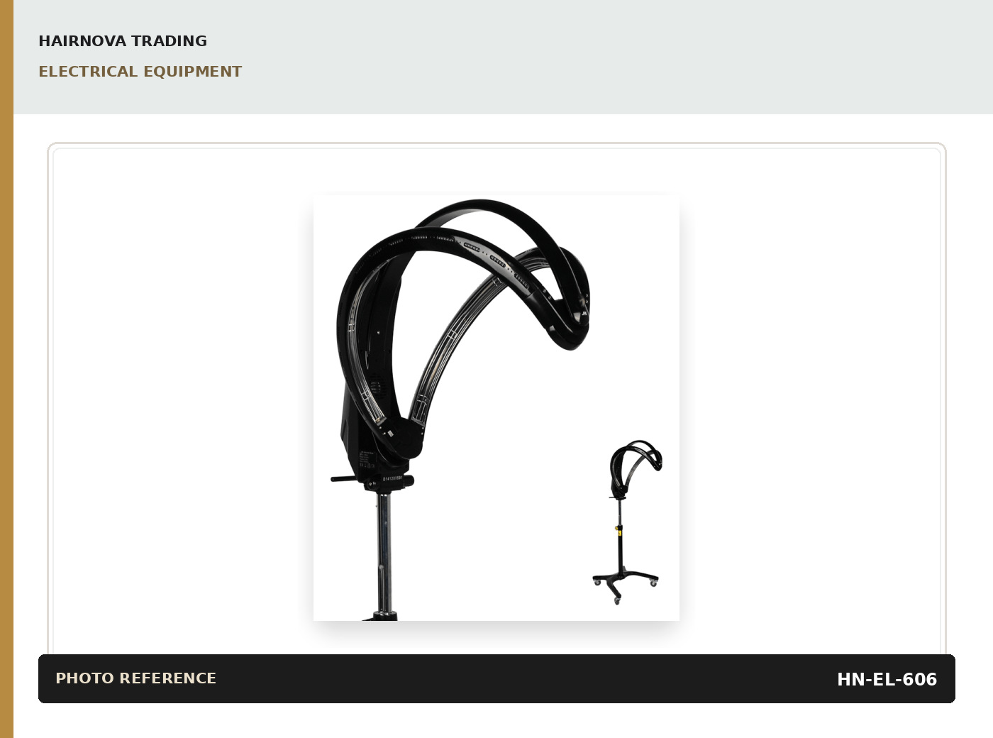 Hair Processor — Floor Stand catalogue product image