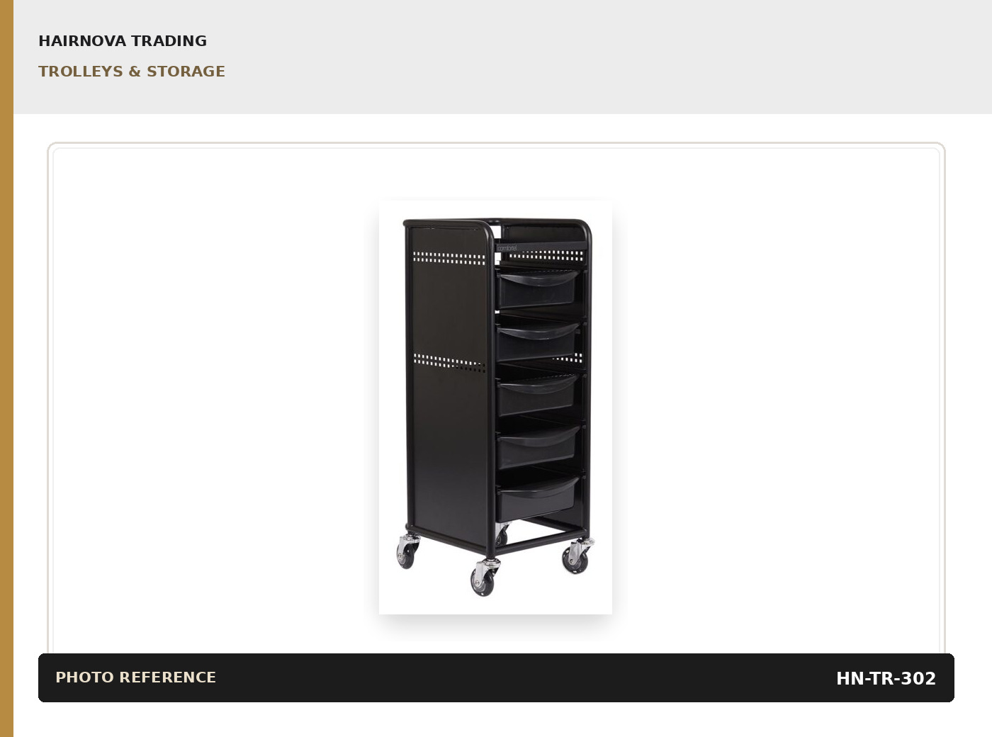 Drawer Storage Trolley catalogue product image
